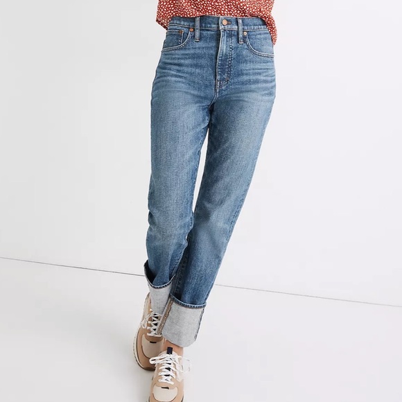 Madewell classic straight jeans cristoforo wash selvedge edition